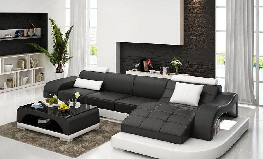 Horus - Leather Sofa Lounge Set